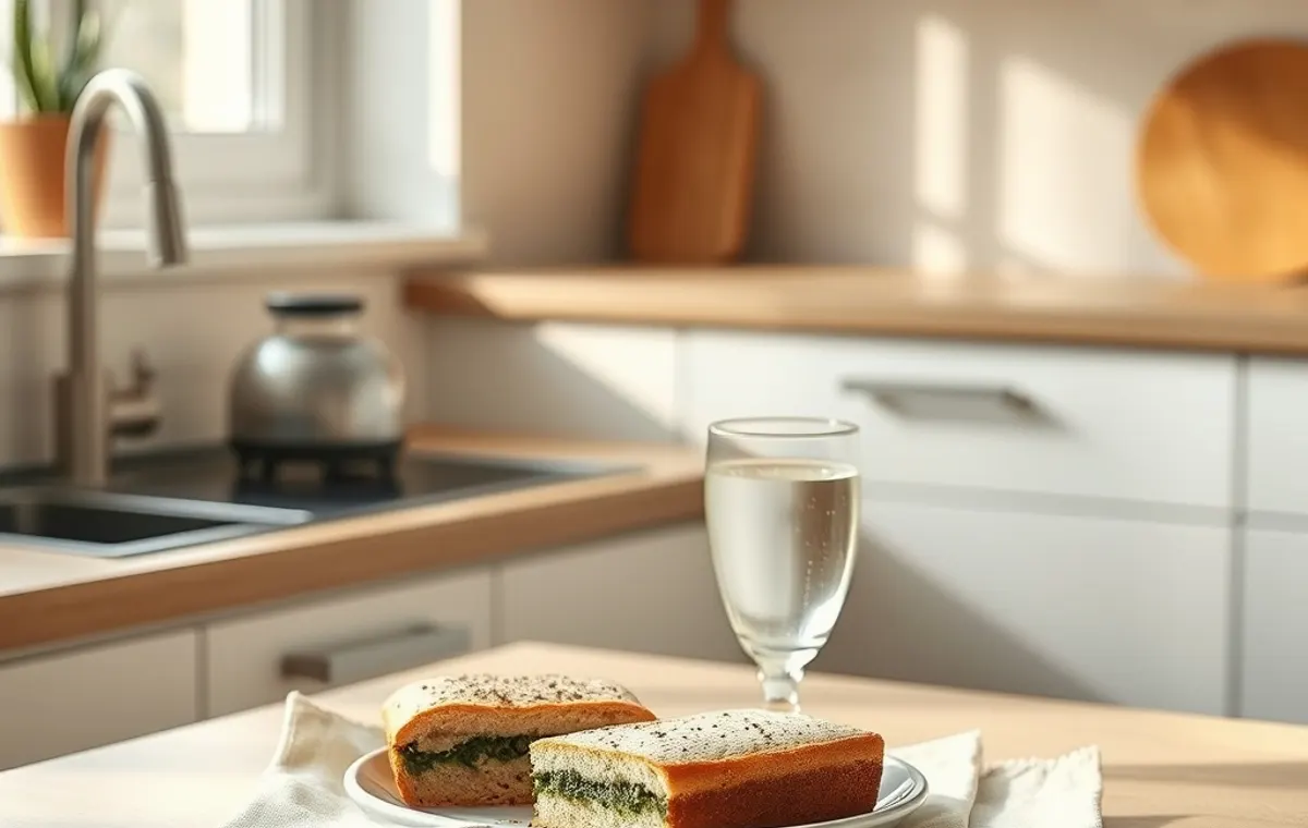 Carnet de recettes ouvert sur une table en bois