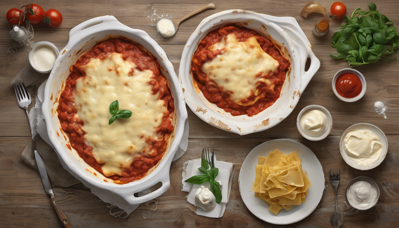 par quoi remplacer la bechamel dans les lasagnes