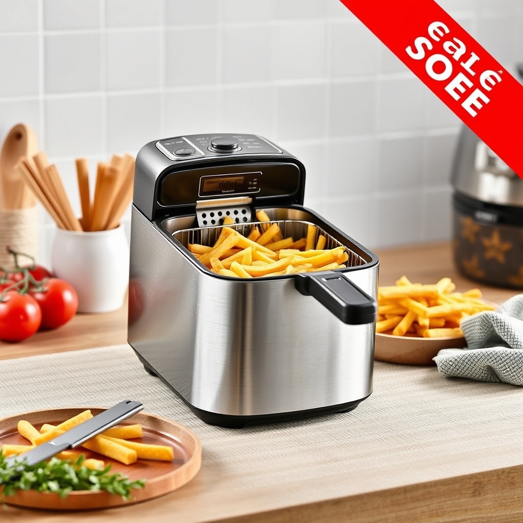profitez des soldes hiver 2026 pour acheter la friteuse moulinex af203110 à moins de 40€. une cuisson saine et rapide à 