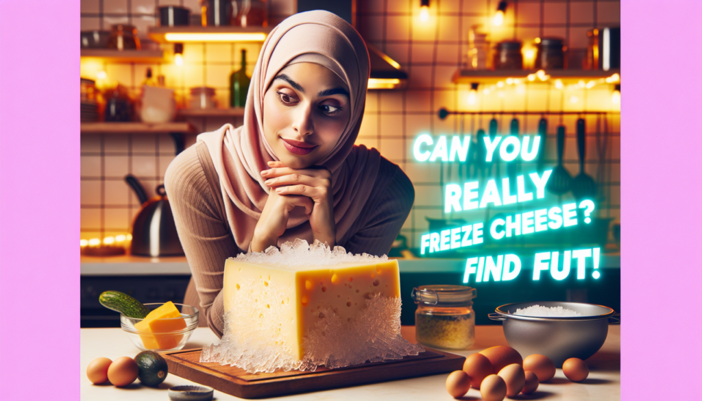 Est-il possible de conserver le fromage au congélateur ?